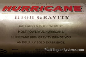 Hurricane Malt Liquor